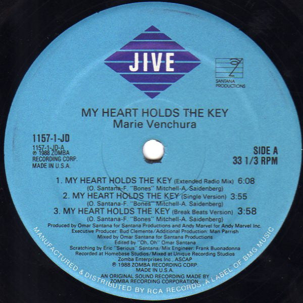 Marie Venchura - My Heart Holds The Key