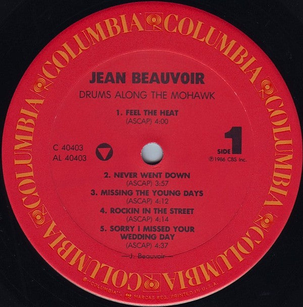 Jean Beauvoir - Drums Along The Mohawk