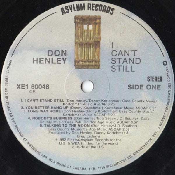 Don Henley - I Can't Stand Still