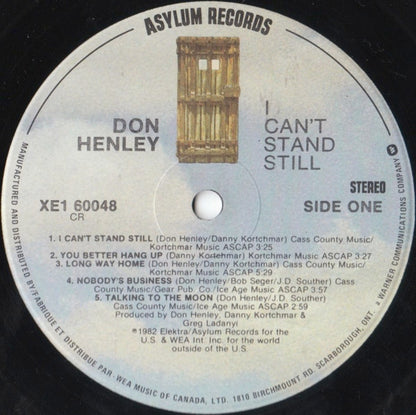 Don Henley - I Can't Stand Still