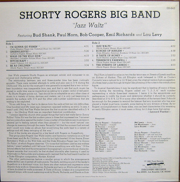 Shorty Rogers Big Band - Jazz Waltz