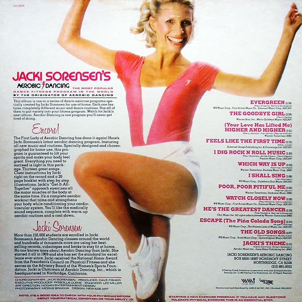 Jacki Sorensen - Jacki Sorensen's Aerobic Dancing Encore