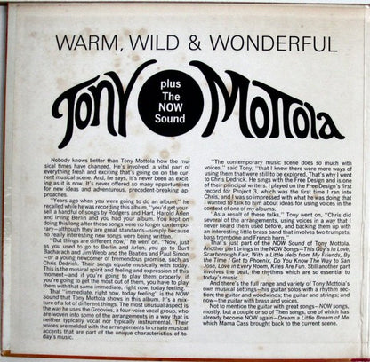 Tony Mottola, The Groovies - Warm, Wild & Wonderful