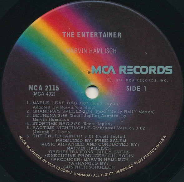 Marvin Hamlisch - The Entertainer