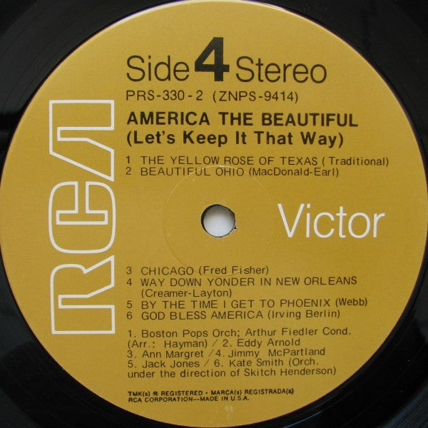 Various - America The Beautiful (Let's Keep It That Way)