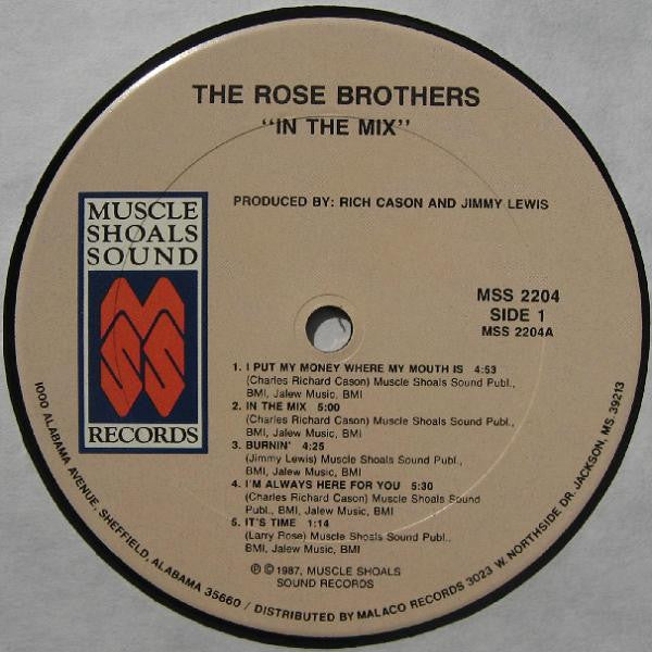 The Rose Brothers - In The Mix