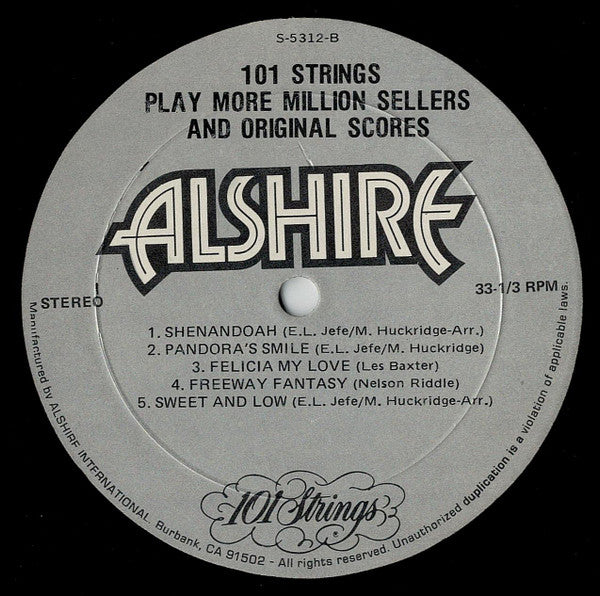 101 Strings - More Million Sellers And Original Scores