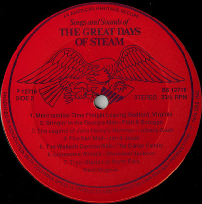 Various - Songs And Sounds Of The Great Days Of Steam