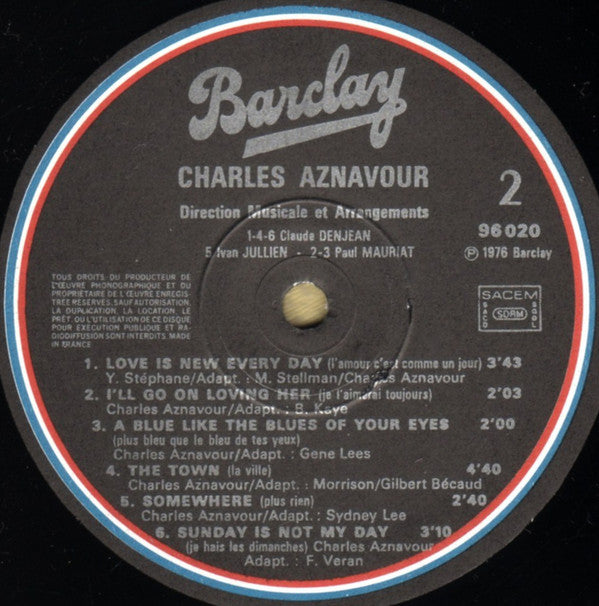 Charles Aznavour - 24 Songs In English