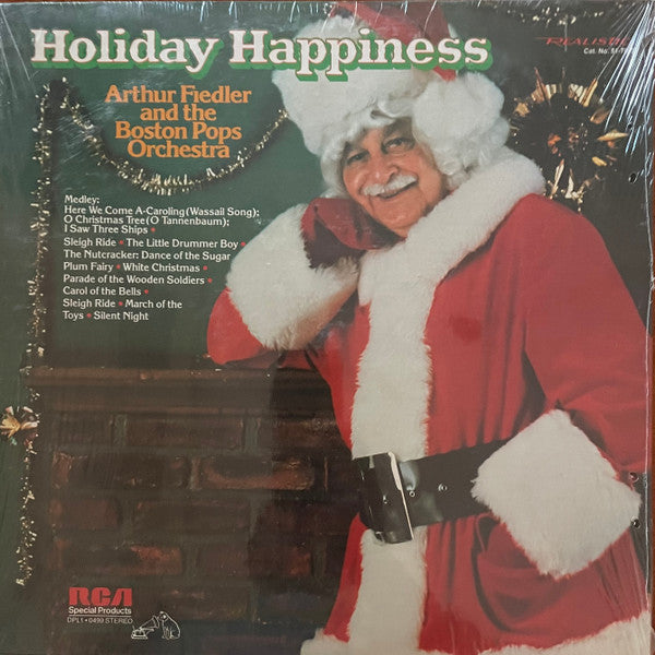 Arthur Fiedler, The Boston Pops Orchestra - Holiday Happiness