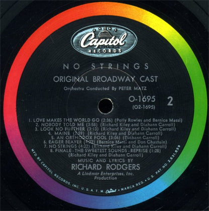 Various - No Strings - Original Broadway Cast