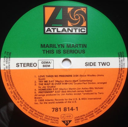 Marilyn Martin - This Is Serious