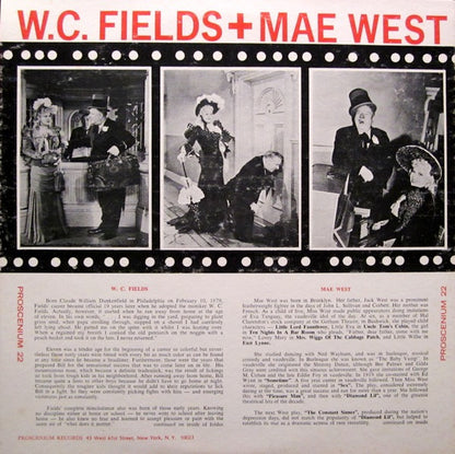 W.C. Fields, Mae West - W. C. Fields & Mae West