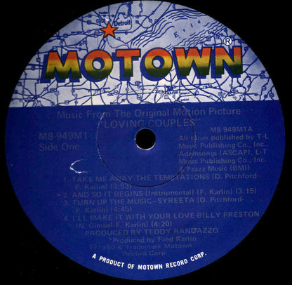 Various - The Original Motion Picture Sound Track From 'Loving Couples'
