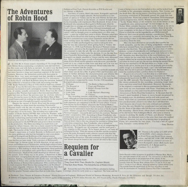 Erich Wolfgang Korngold - The Adventures of Robin Hood
