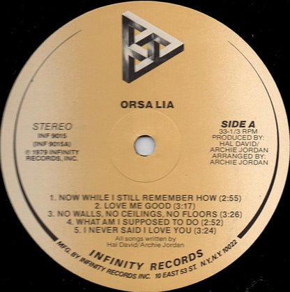 Orsa Lia - Orsa Lia