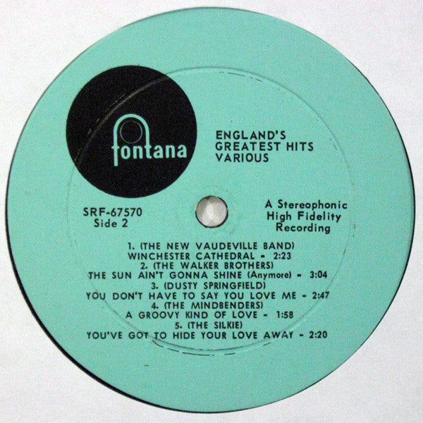 Various - England's Greatest Hits