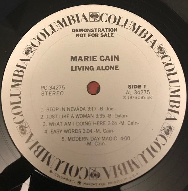 Marie Cain - Living Alone