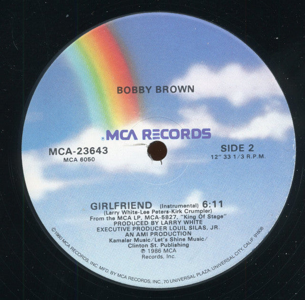 12": Bobby Brown - Girlfriend (12" Version)