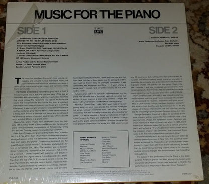 Arthur Fiedler, The Boston Pops Orchestra - Music For The Piano, Great Moments Of Music, Volume 8