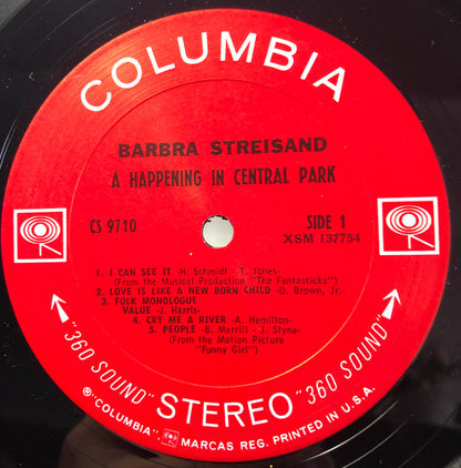 Barbra Streisand - A Happening In Central Park