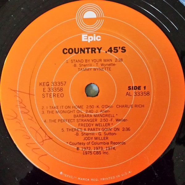 Various - Country .45's