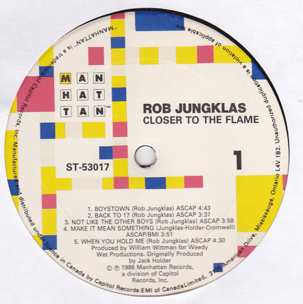 Rob Jungklas - Closer To The Flame