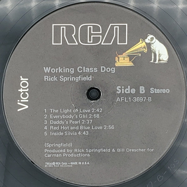 Rick Springfield - Working Class Dog