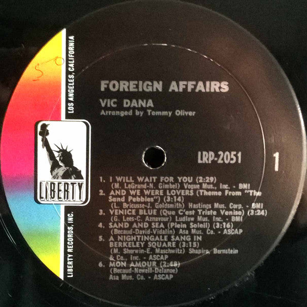 Vic Dana - Foreign Affairs