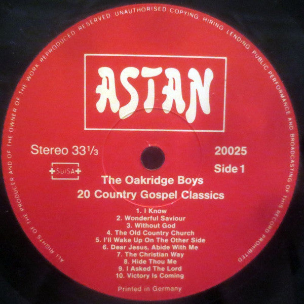 The Oak Ridge Boys - 20 Country Gospel Classics