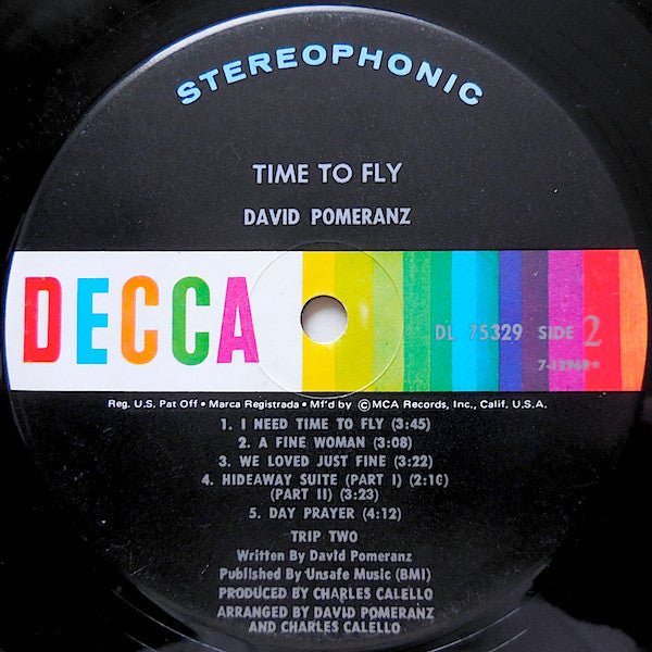 David Pomeranz - Time To Fly