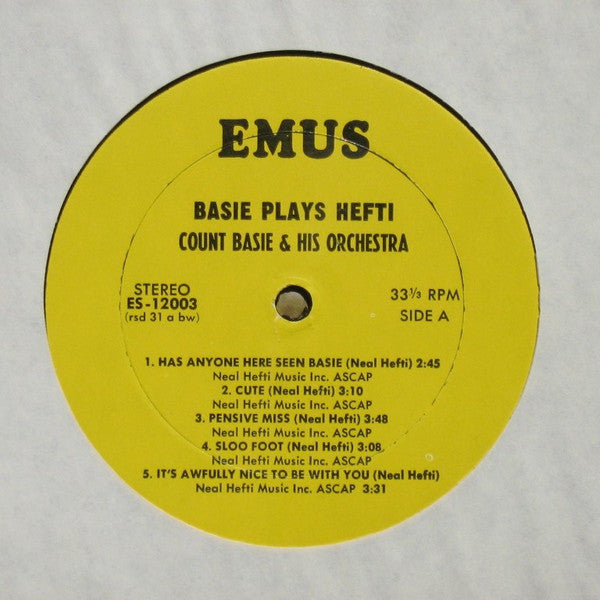 Count Basie - Basie Plays Hefti