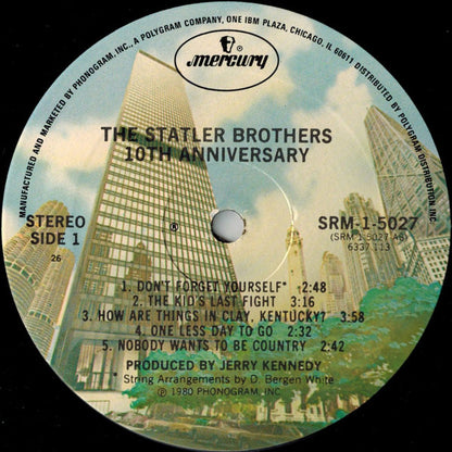 The Statler Brothers - 10th Anniversary