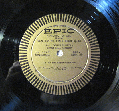 Johannes Brahms, The Cleveland Orchestra, George Szell - Symphony No. 1 In C Minor, Op. 68