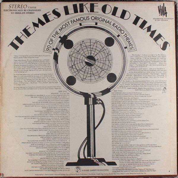 Various - Themes Like Old Times - 90 Of The Most Famous Original Radio Themes