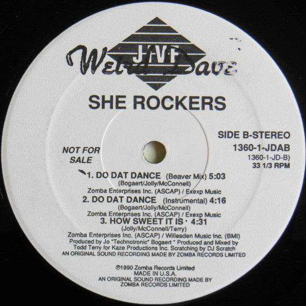 12": She Rockers - Do Dat Dance