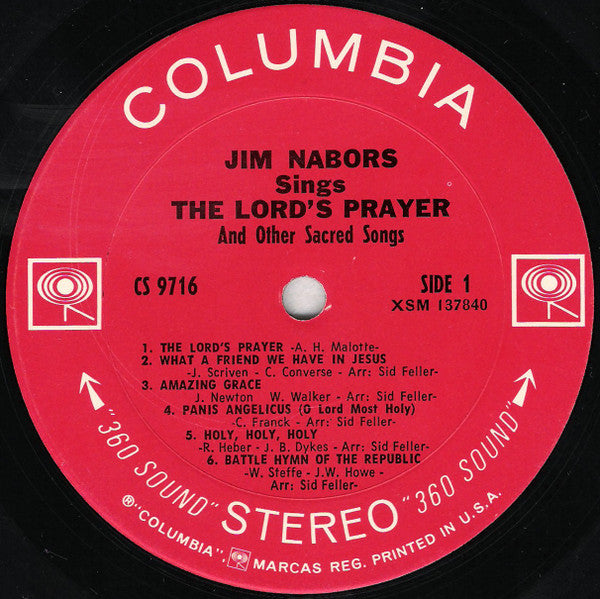 Jim Nabors - Jim Nabors Sings The Lord's Prayer And Other Sacred Songs