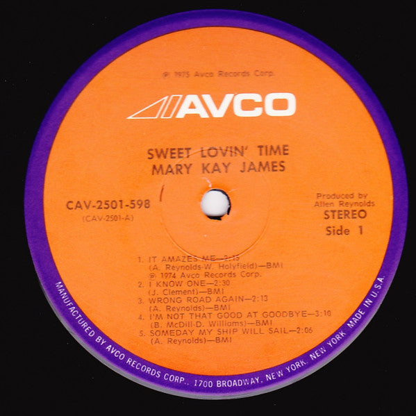 Mary Kay James - Sweet Lovin' Time