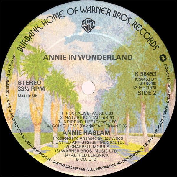 Annie Haslam - Annie In Wonderland