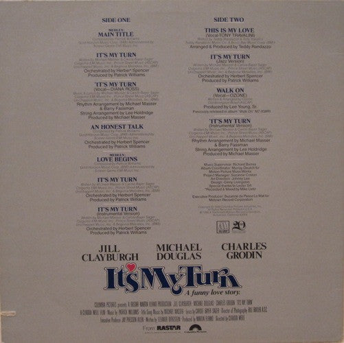 Various - Music From The Original Motion Picture Soundtrack "It's My Turn"