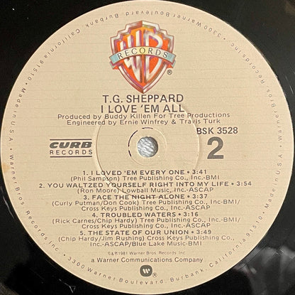 T.G. Sheppard - I Love 'Em All