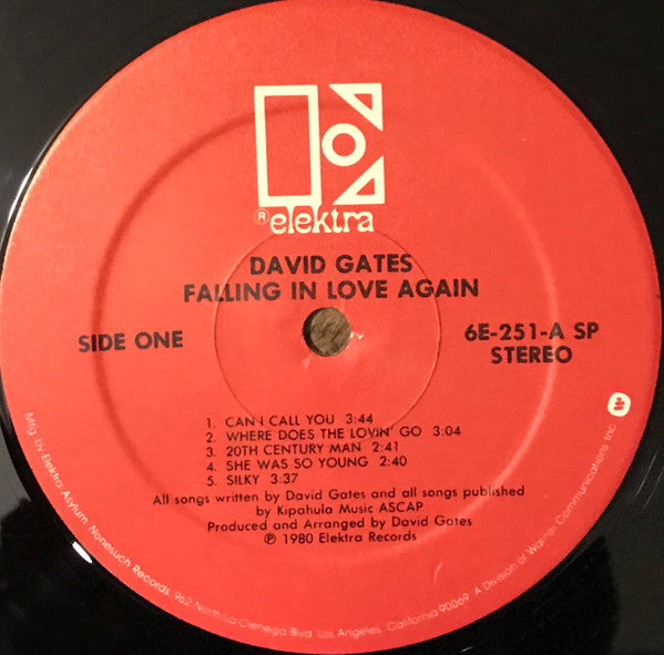 David Gates - Falling In Love Again
