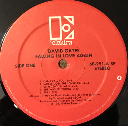 David Gates - Falling In Love Again